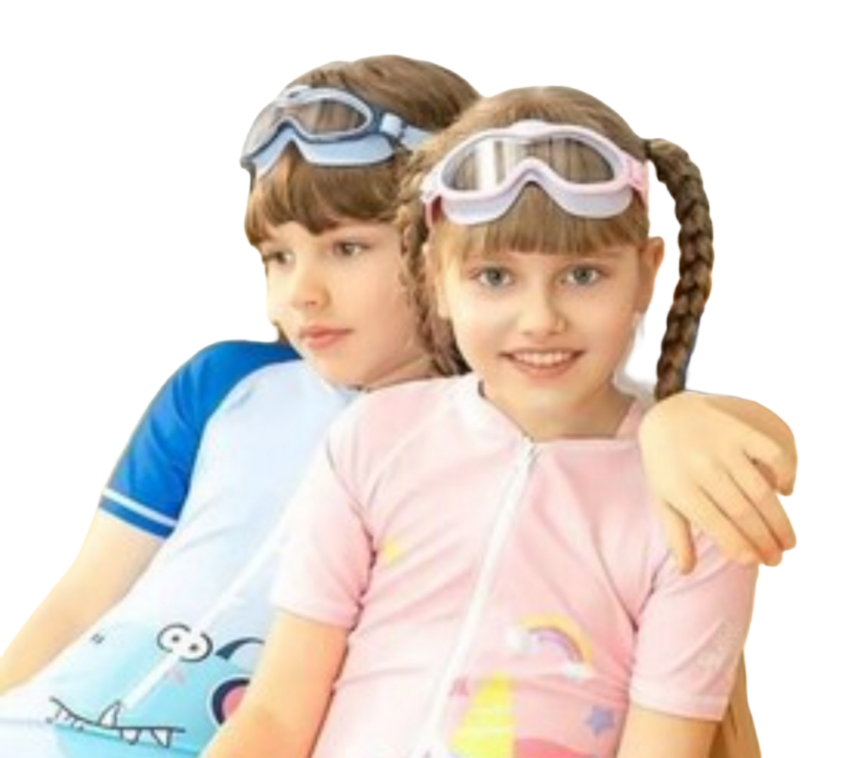 عینک شنا بچگانه مدل غواصی ضدبخار مناسب دختروپسر کد ۱۳۵