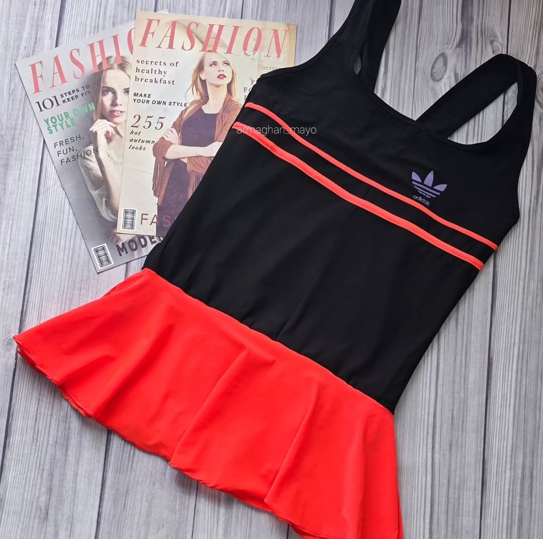 مایوزنانه آدیداس مدل دامنی فریسایز تا۴۴ کد۱۸۶