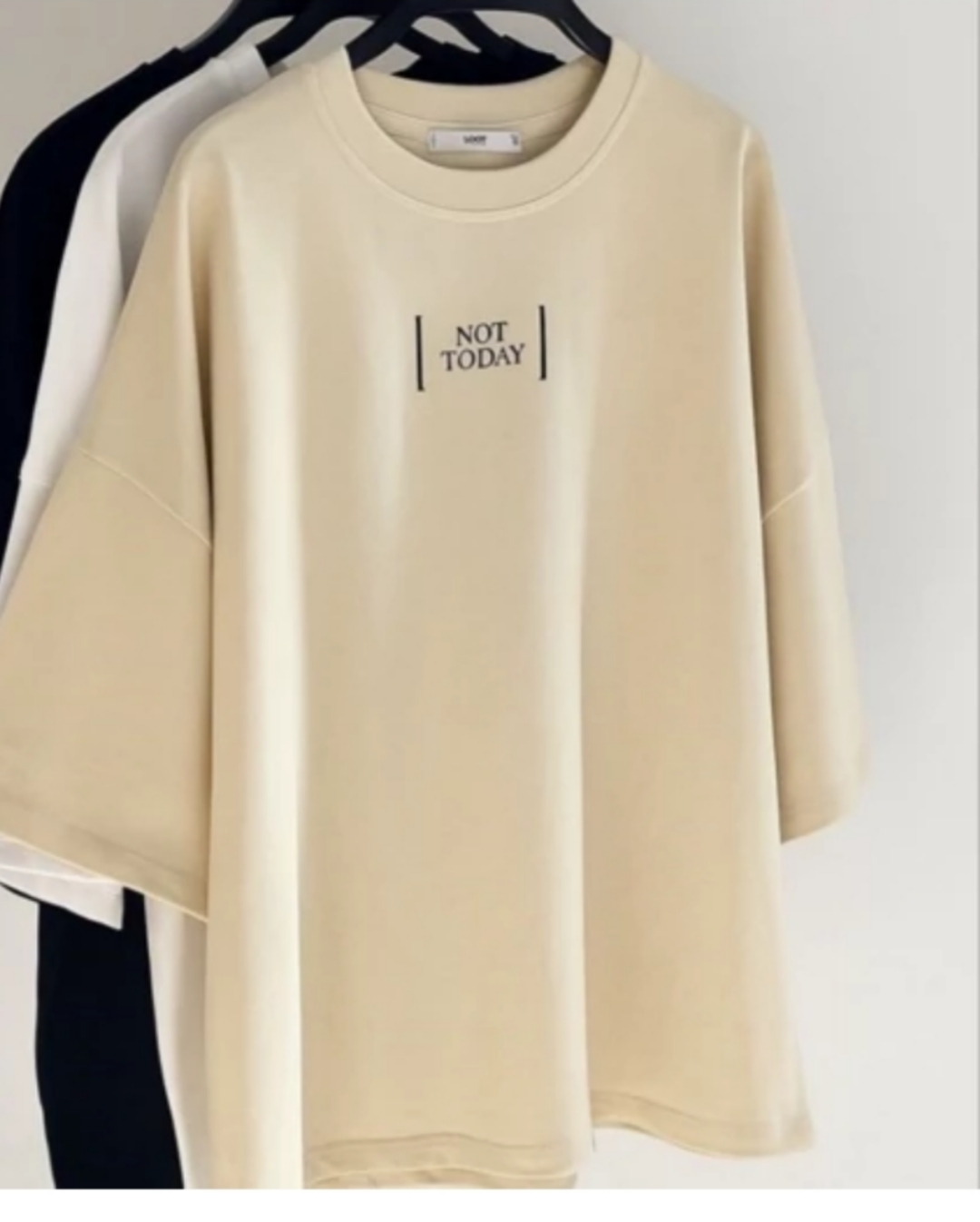 تیشرت باکسی بیسیک زنانه و مردانه کد۱۹۶