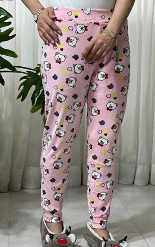 شلوار مخمل طرحدار وارداتی برند cvc و mh کد۱۹۹