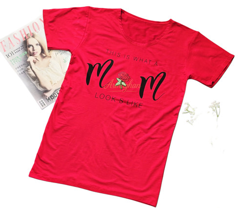 تیشرت زنانه نخی طرحدار فریسایزتا۴۶ کد۲۱۰