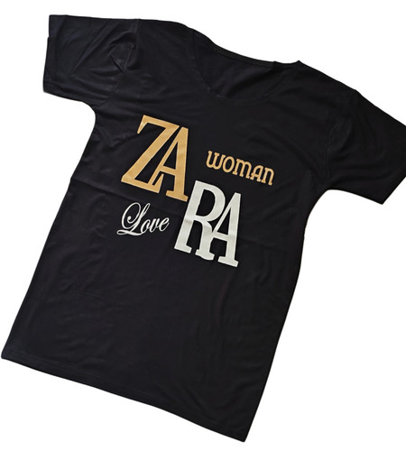 تیشرت زنانه_دخترانه نخ پنبه زارا کد ۲۱۳