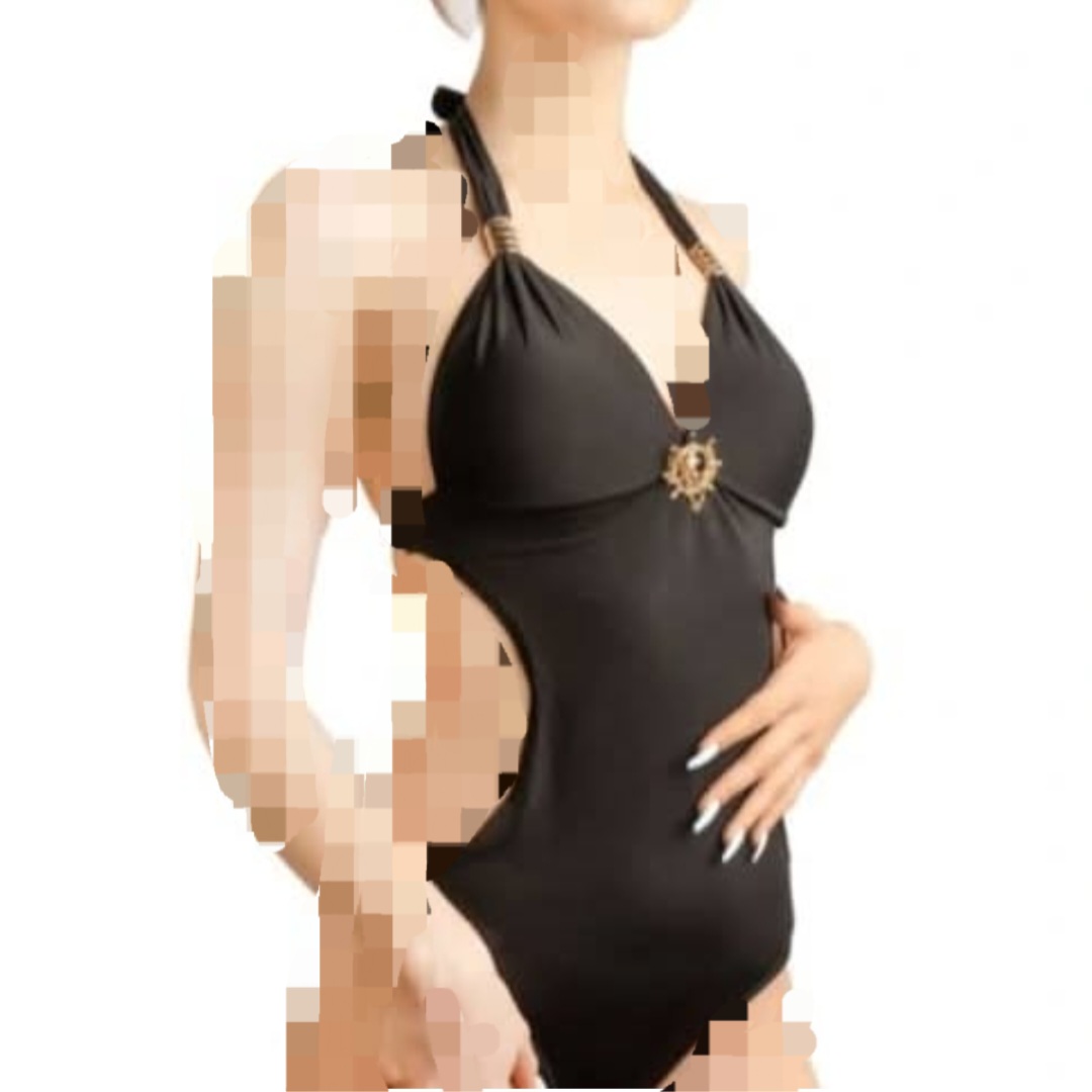 مایو زنانه فانتزی کاپ دار مدل گره ای  کد. ۱۷۱