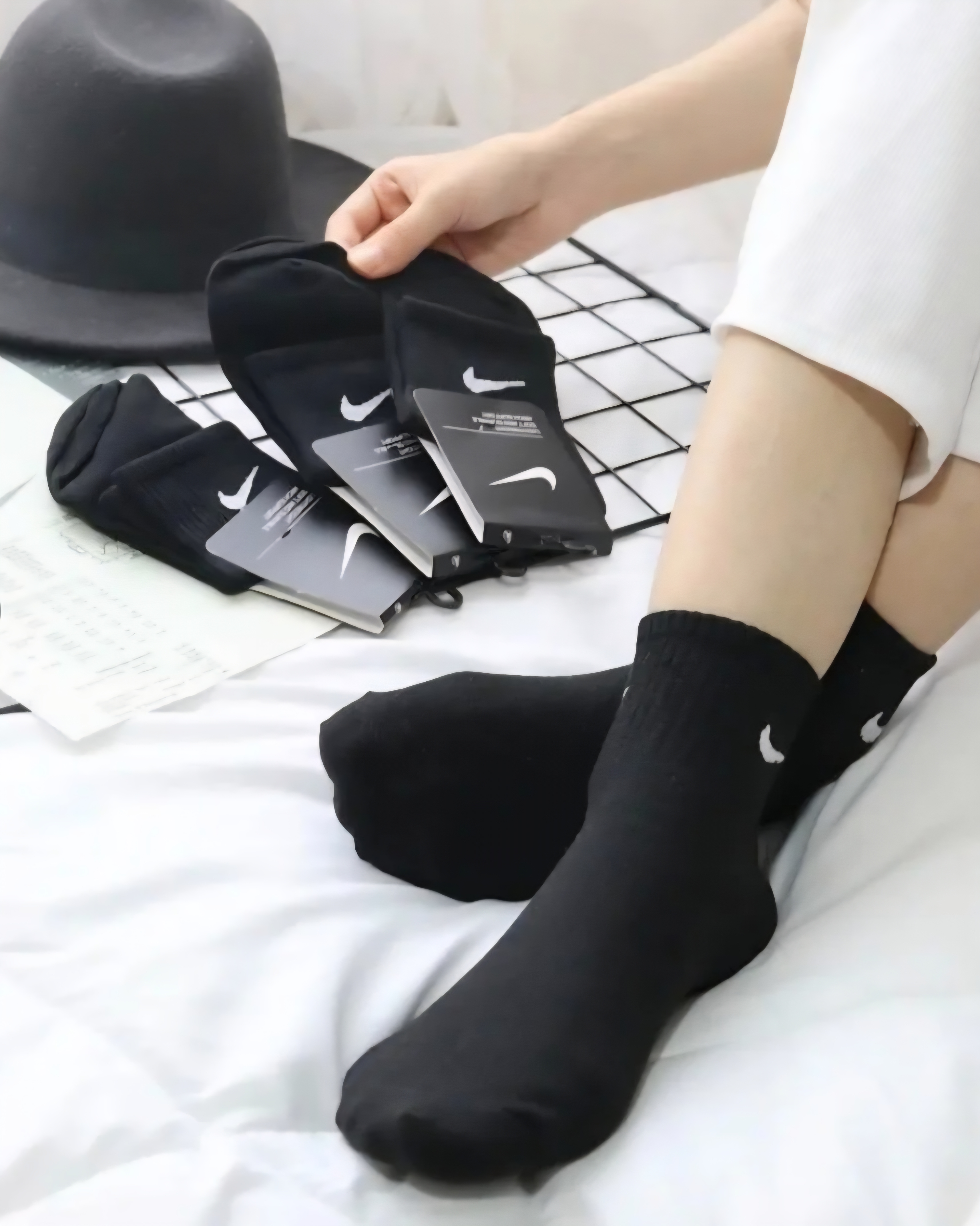 جوراب  نیمساق  اسپورت نایک مشکی