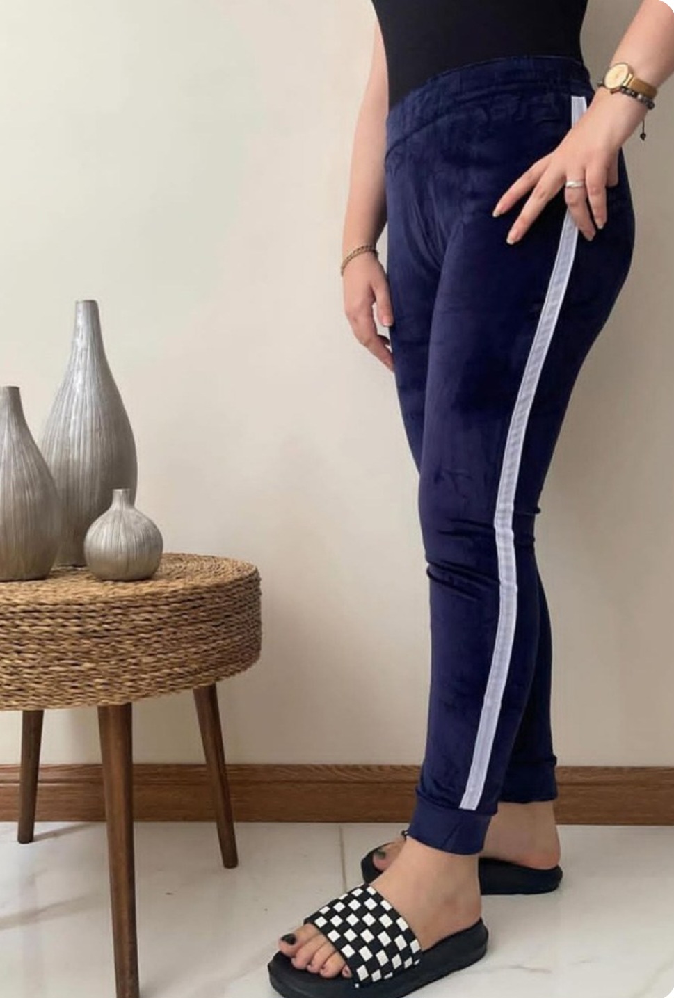 شلوار مخمل زنانه وارداتی نواردوزی  کد.۲۰۱