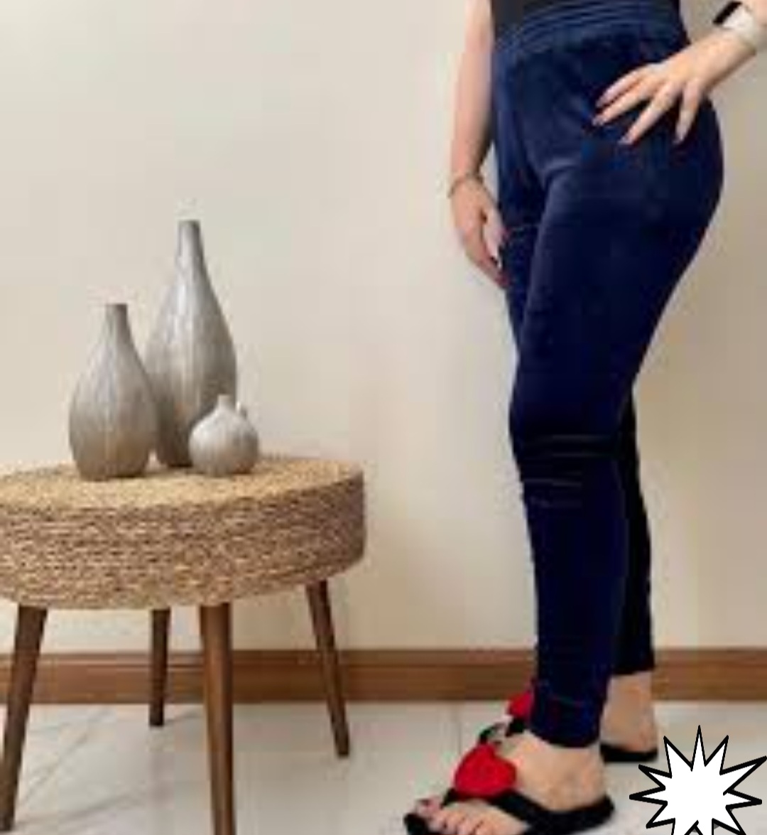 شلوار مخمل زنانه وارداتی جیب دار برند Gvc اورجینال  کد. ۲۲۷