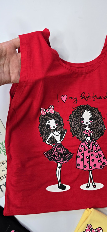 تاپ طرحدار نخی کد ۲۰۰ - رنگ گلبهی