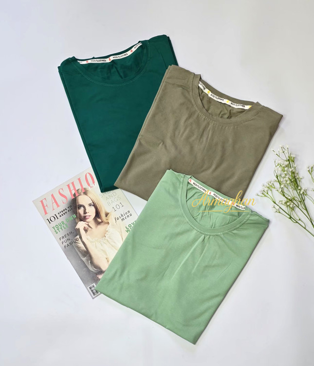 تیشرت بیسیک لانگ طرح ساده کد ۲۴۰ - رنگ شماره ۲