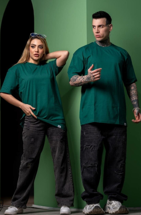 تیشرت بیسیک لانگ طرح ساده کد ۲۴۰ - رنگ شماره ۱