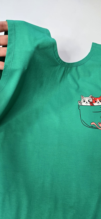 تاپ زنانه دخترانه نخی رنگی کد ۲۴۱ - رنگ طوسی