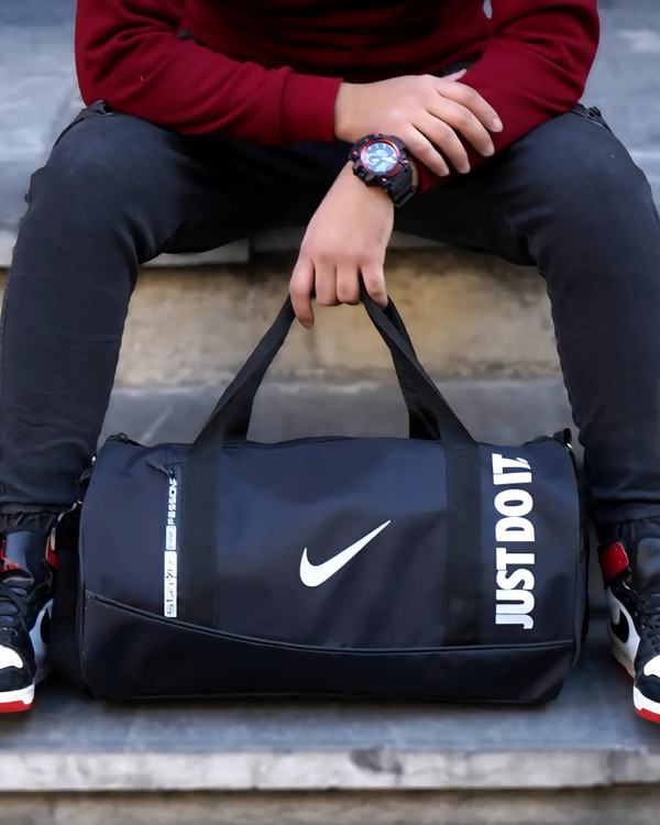 ساک ورزشی نایکی کد ۲۴۵ با جاکفشی مجزا | فروشگاه ارمغان